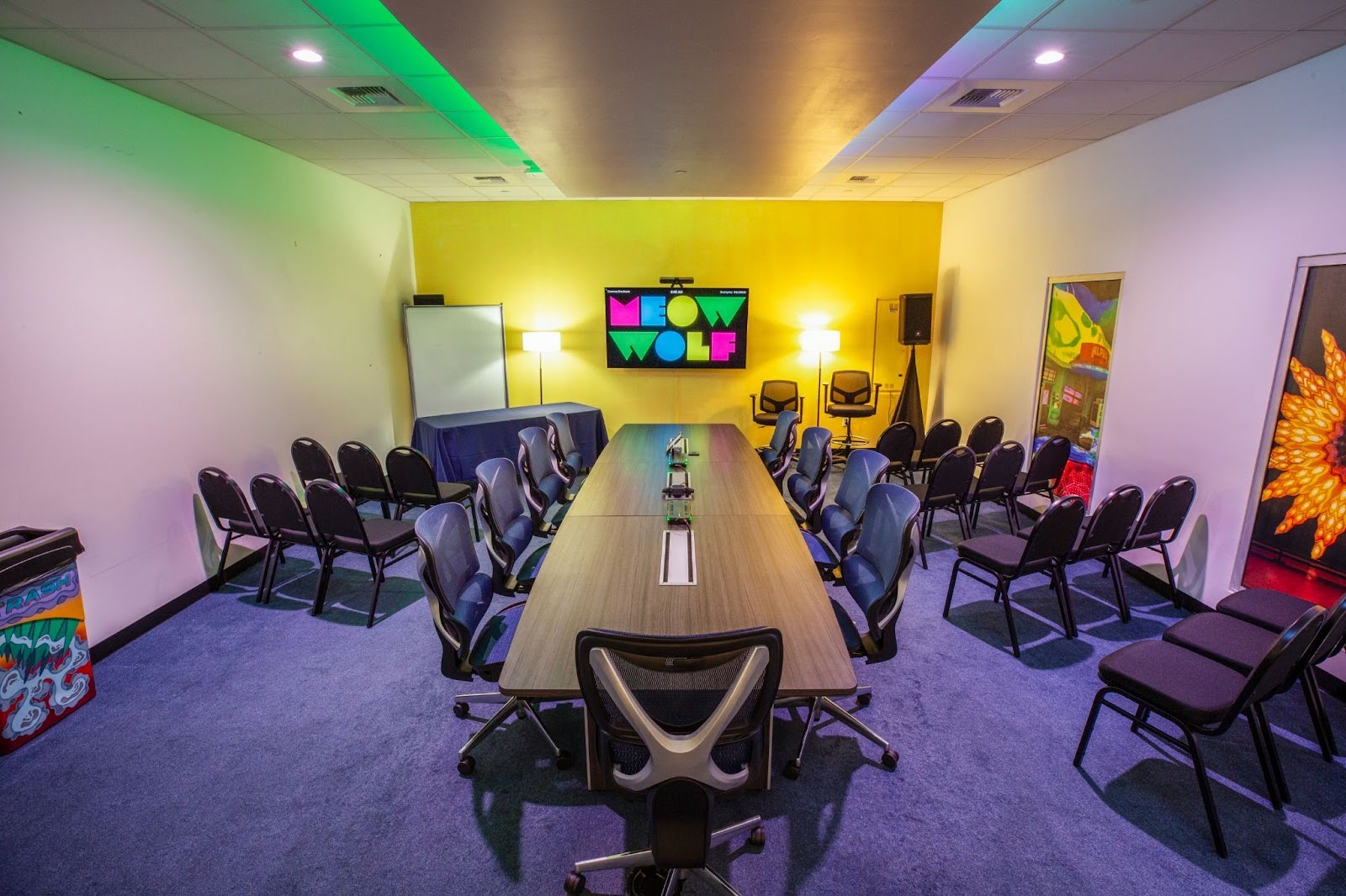 Dram Boardroom at Meow Wolf Las Vegas