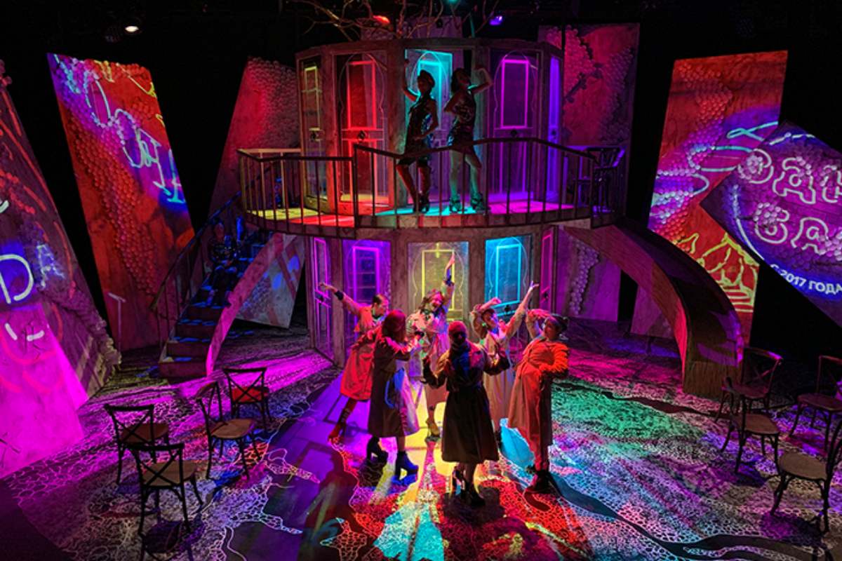 Photo of the set of The Fairytales of Russian Girls.