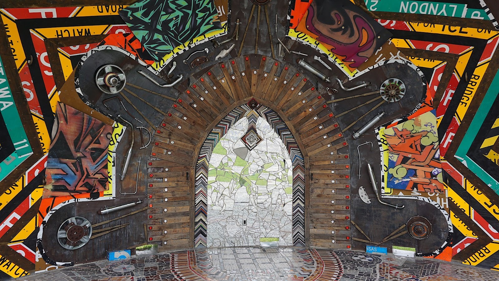 Smither Park is an oasis of recycled art and creativity in the middle of Houston.