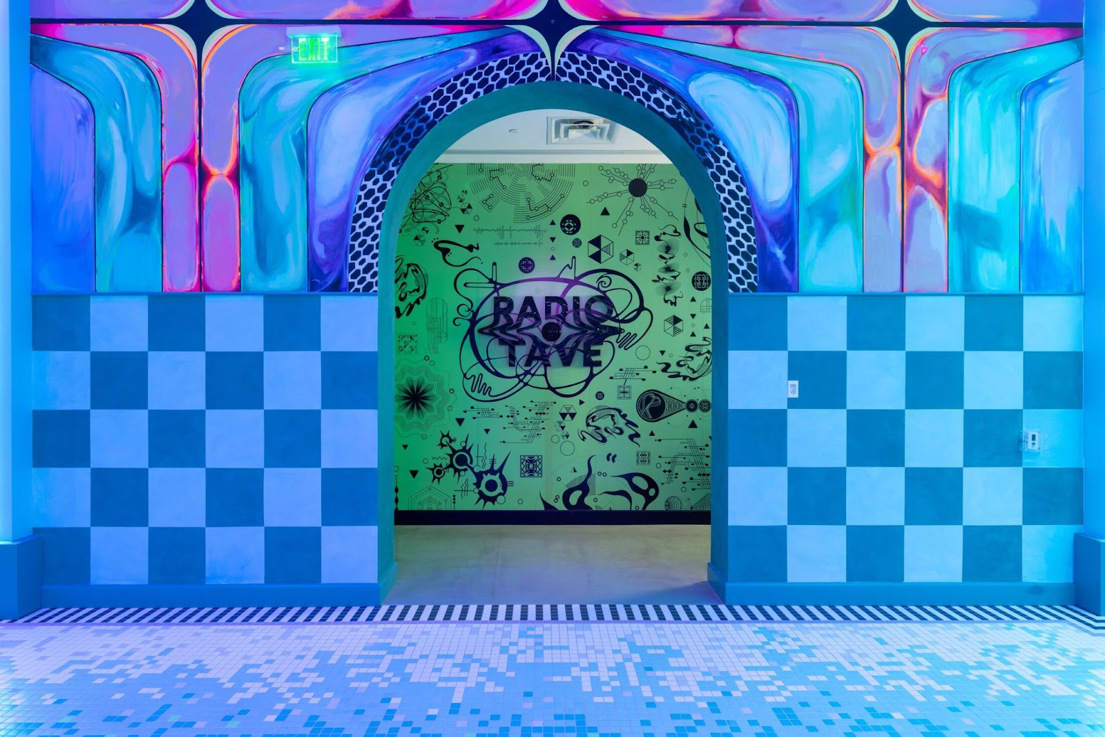 An entrance to Radio Tave worth exploring.