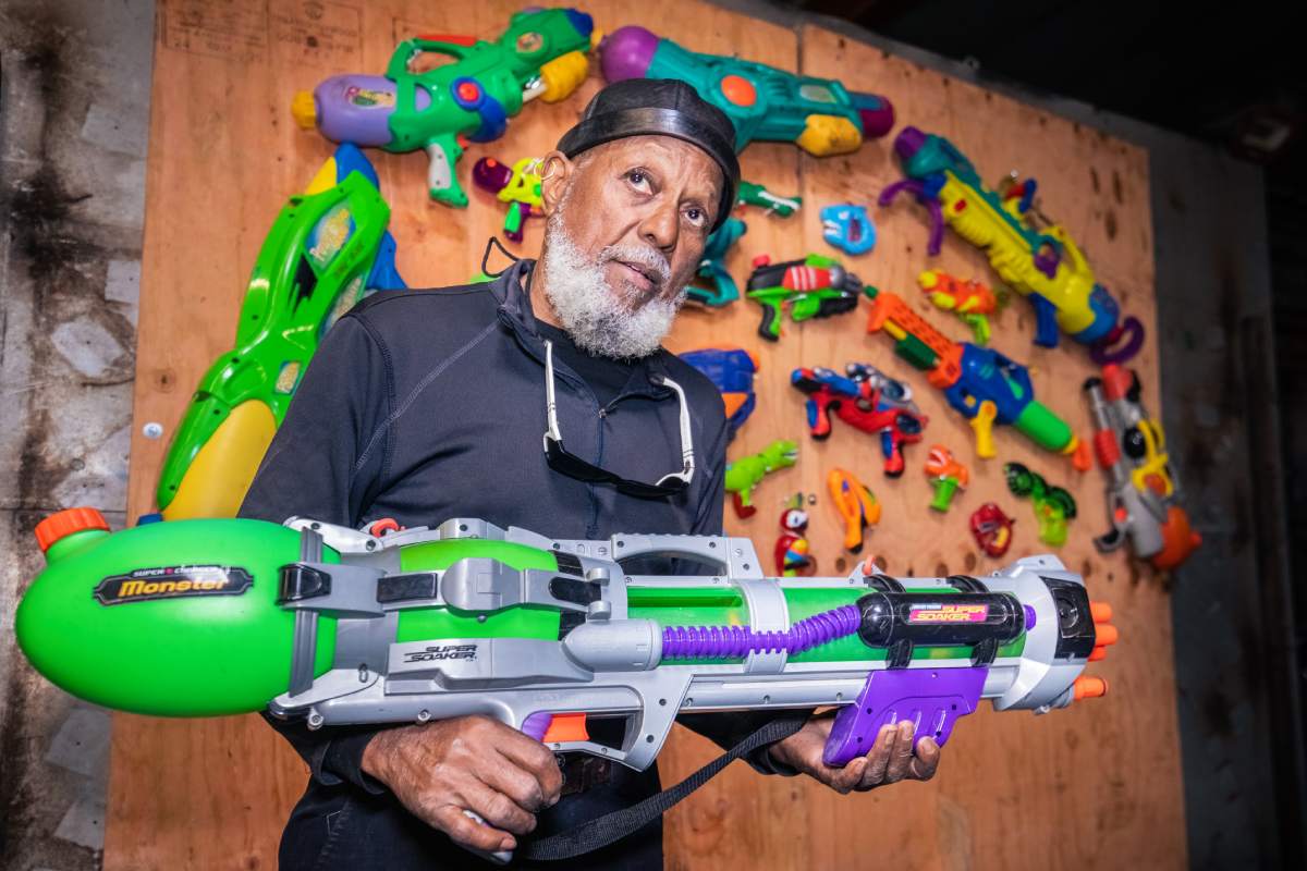 Inside Meow Wolf LA: Charles Dickson on water toy collecting & the joy of color