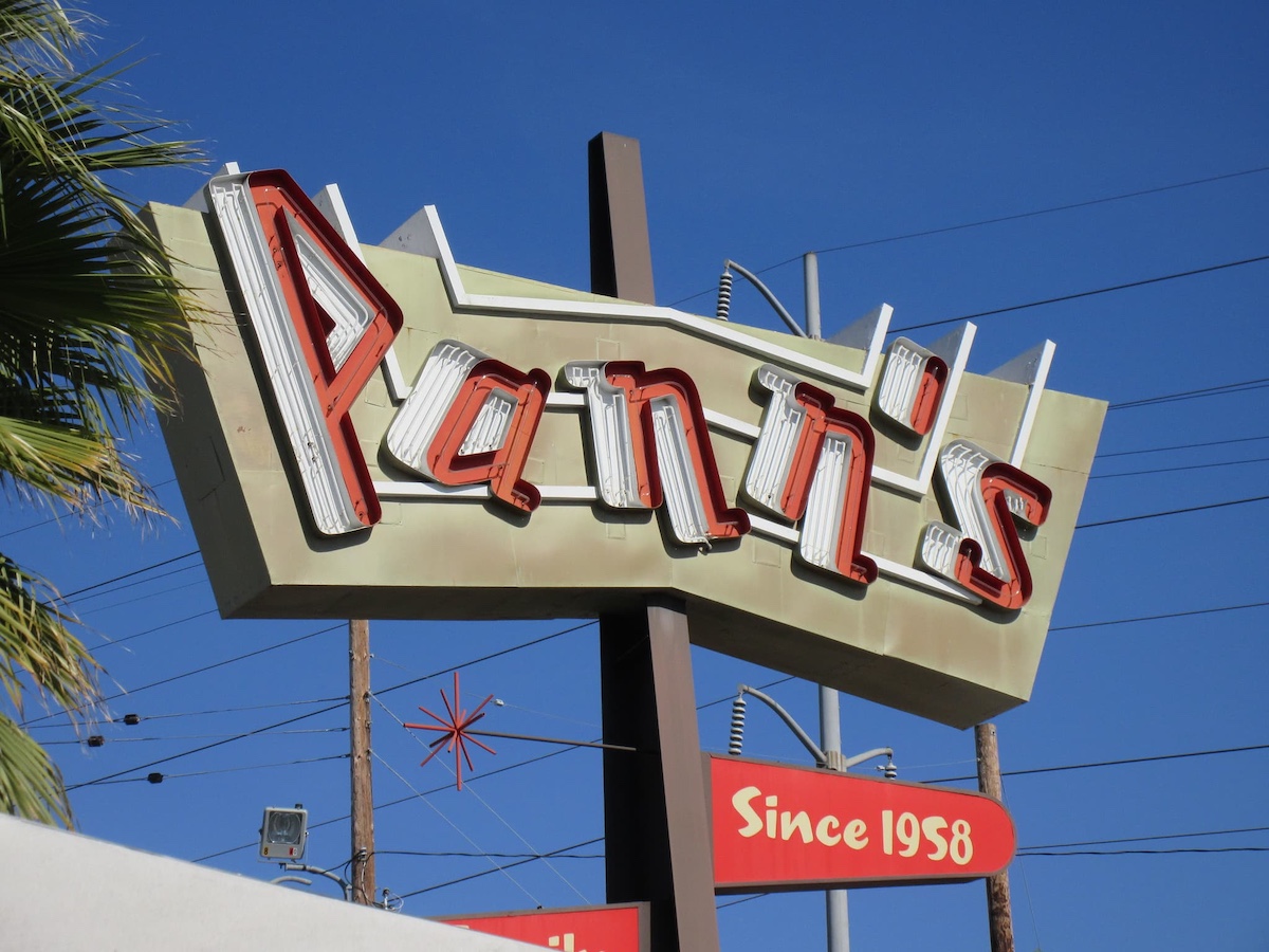 Pann’s Restaurant in LA which has been around since 1958.